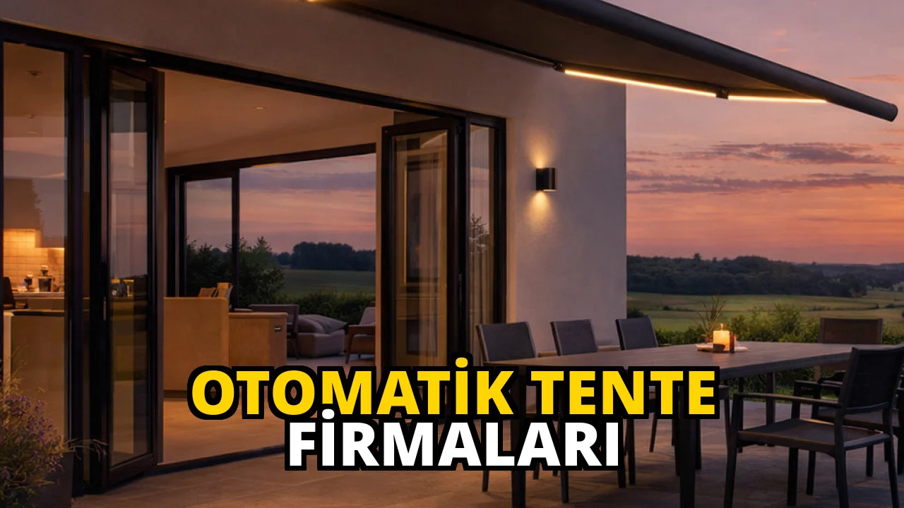 Otomatik tente firmaları
